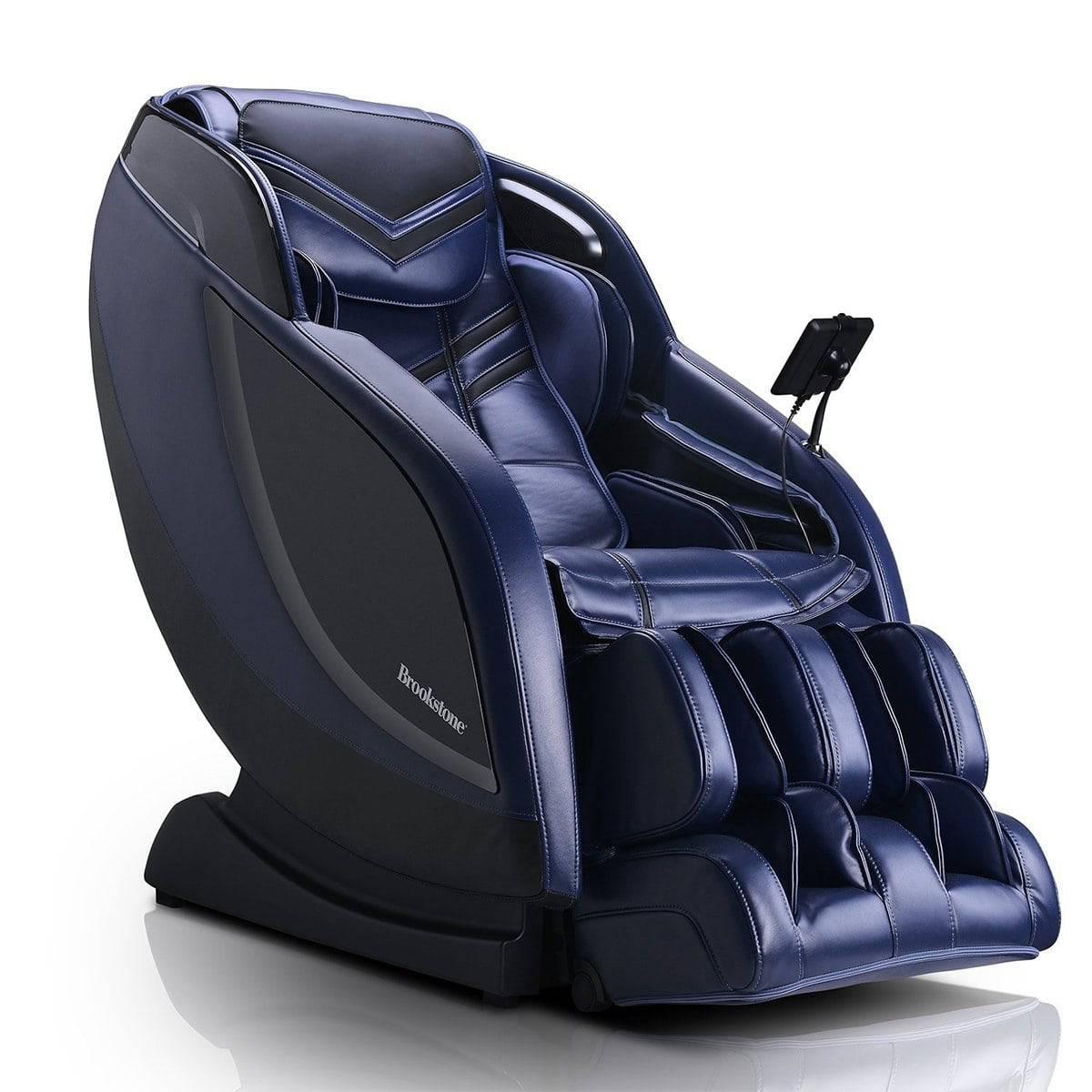 Brookstone BK 650 Massage Chair Blue Black